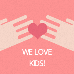 ピッコリーノ保育園のハートイラスト