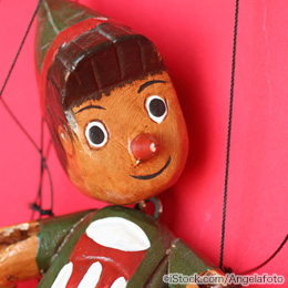 ピノキオのマリオネット画像